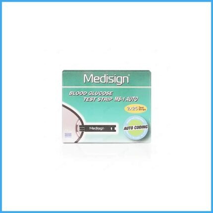 Medisign Blood Glucose Test Srips 50